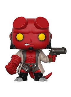 NIBEMINENT POP! Comics Hellboy Bobblehead With 1 Superhero Themed Trading Card 6.35x6.35x9.53cm  - Image 1