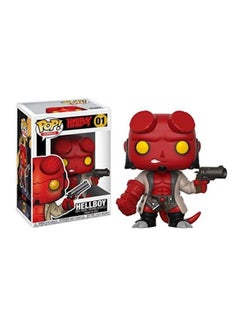 NIBEMINENT POP! Comics Hellboy Bobblehead With 1 Superhero Themed Trading Card 6.35x6.35x9.53cm  - Image 2