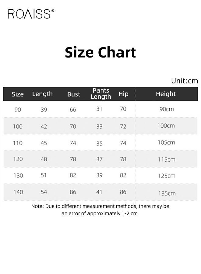 roaiss Boys 2PCS Outfit, Stylish Polo Shirt and Shorts Set for Boys, Summer Suit with Short Sleeve Top and Elastic Waist Short Pants, Perfect for Daily Wear or Various Occasions - Image 5