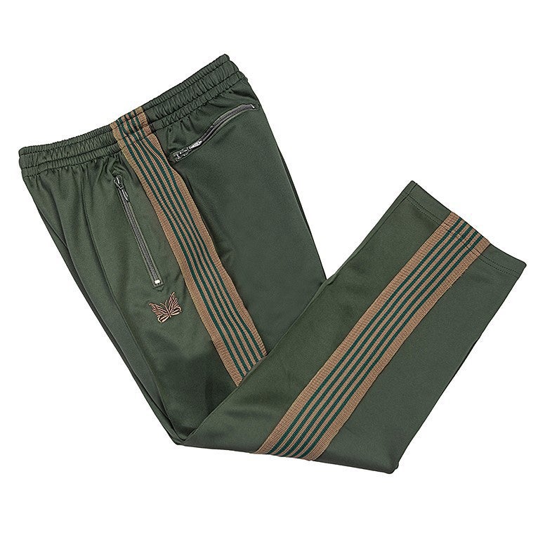 New Trendy High Street Trendy Brand Loose Straight Pants Butterfly Pants Black and White Side Striped Trousers Men's and Women's Sports Casual Pants - Image 1