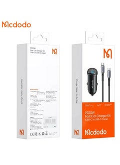 Mcdodo CC-7493 30W 1C PD شاحن سيارة سريع + كابل من النوع C إلى النوع C 1.2 متر - pzsku/Z447BCAAE50C671B0BB5CZ/45/_/1733352589/cc8fd367-7ac9-49cd-9adc-cf1de96914ed