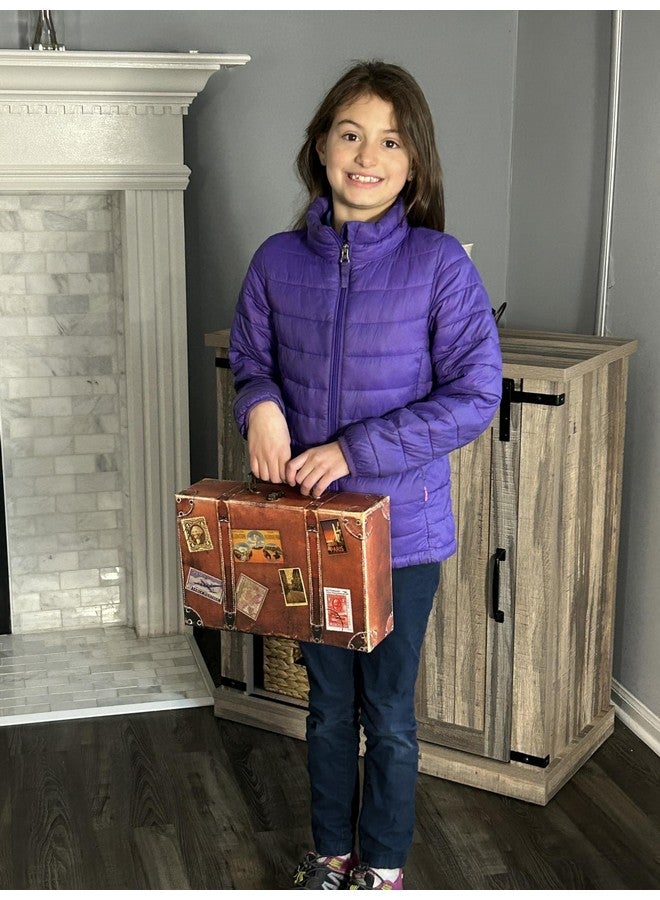 بلو أورتشدس صناديق من الورق المقوى ذات طابع السفر المزخرف من Blue Orchards (مجموعة من 3) - صناديق تخزين صغيرة قابلة للتكديس للمجوهرات - صندوق للحفلات ذات الطابع الخاص - عرض غرفة النوم أو ديكور الحفلات - Image 4