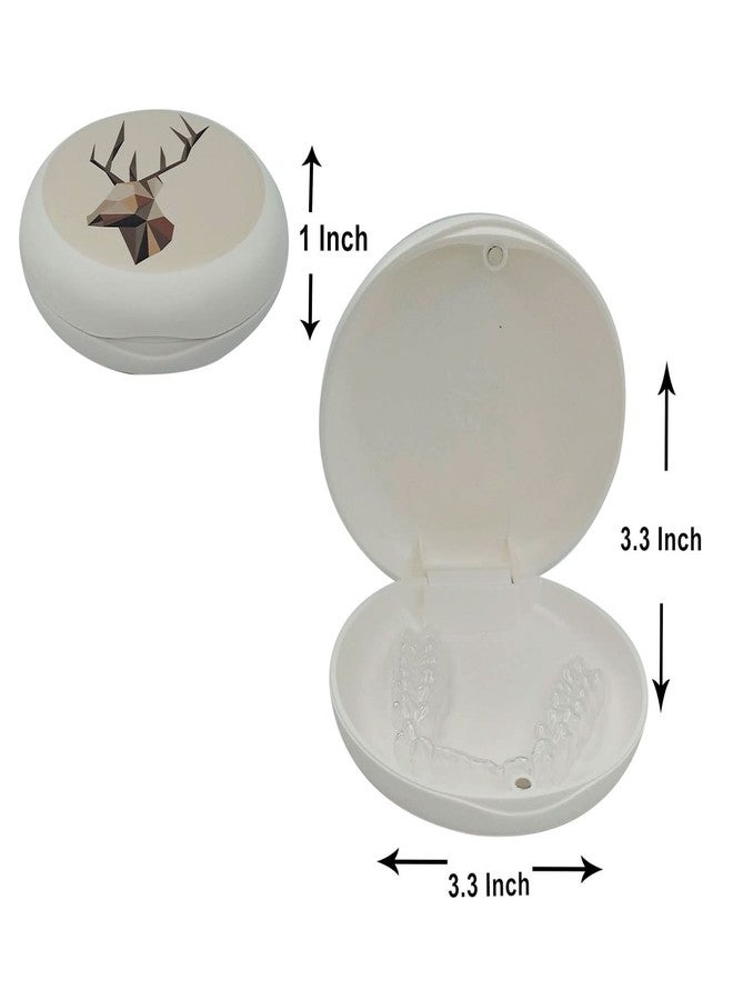 Dentosmile Slim Aligner Case/Smile Design (Reindeer) / Aligner and Retainer Case/Dental Orthodontic Retainer Box (1) - Image 2