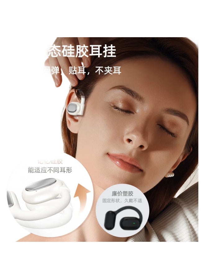 Dacom Freebeats Sports Bluetooth Headphones, Non-In Open-Ear Headphones, Wireless Ear-Hook Air Conduction For Running, Suitable For Men And Women, Compatible With Apple, Huawei, Xiaomi, Orange - Image 3