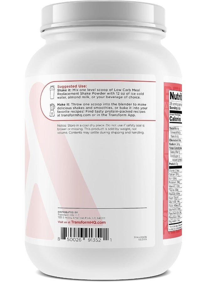 TransformHQ Meal Replacement Shake - Strawberry & Cream - Image 3