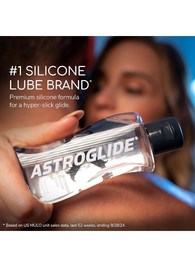 ASTROGLIDE Astroglide X, Premium Waterproof Silicone Personal Lubricant, 5 oz.  - Image 3