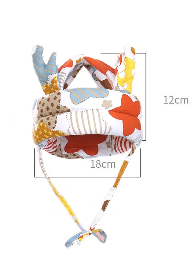 Aissiora Baby Helmet for Crawling Walking Adjustable Baby Anti-Fall Head Protection Cushion Pillow Toddler Infant Cap Bumper Bonnet Child Protective Head Guard Hat for Playing - Image 2