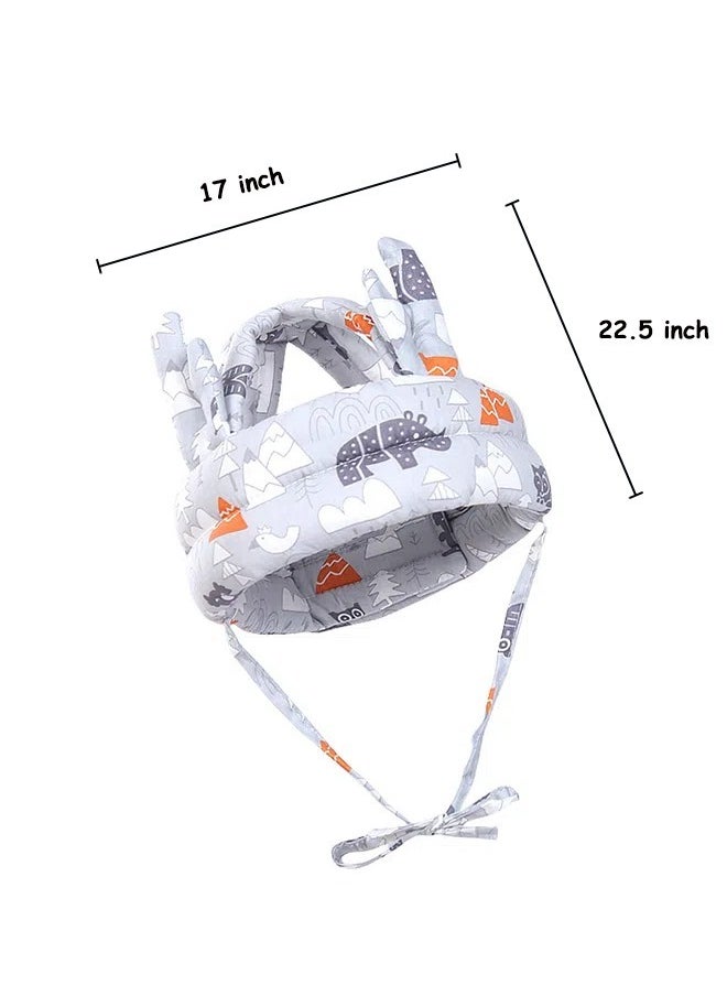 خوذة طفل للزحف والمشي، قابلة للتعديل، مضادة للسقوط، وسادة حماية للرأس للأطفال الصغار، غطاء ممتص للصدمات، غطاء رأس واقي للأطفال، قبعة للعب - pzsku/Z447C36F3BF91CBF56907Z/45/_/1736992314/05c54b8b-7a1e-482b-9039-6751170b3754