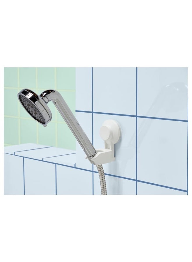 IKEA (IKEA) IKEA TISKEN Hand Shower Park Bracket with Suction Cup White  No Drill Adjustable Shower Head Holder - Image 2