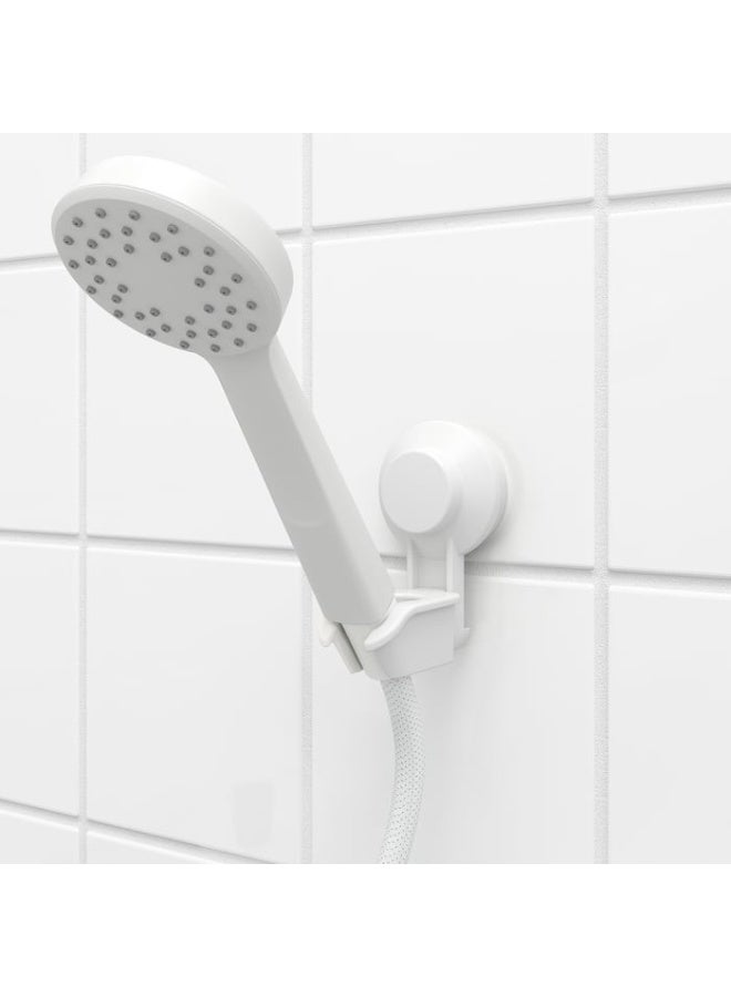 IKEA (IKEA) IKEA TISKEN Hand Shower Park Bracket with Suction Cup White  No Drill Adjustable Shower Head Holder - Image 5