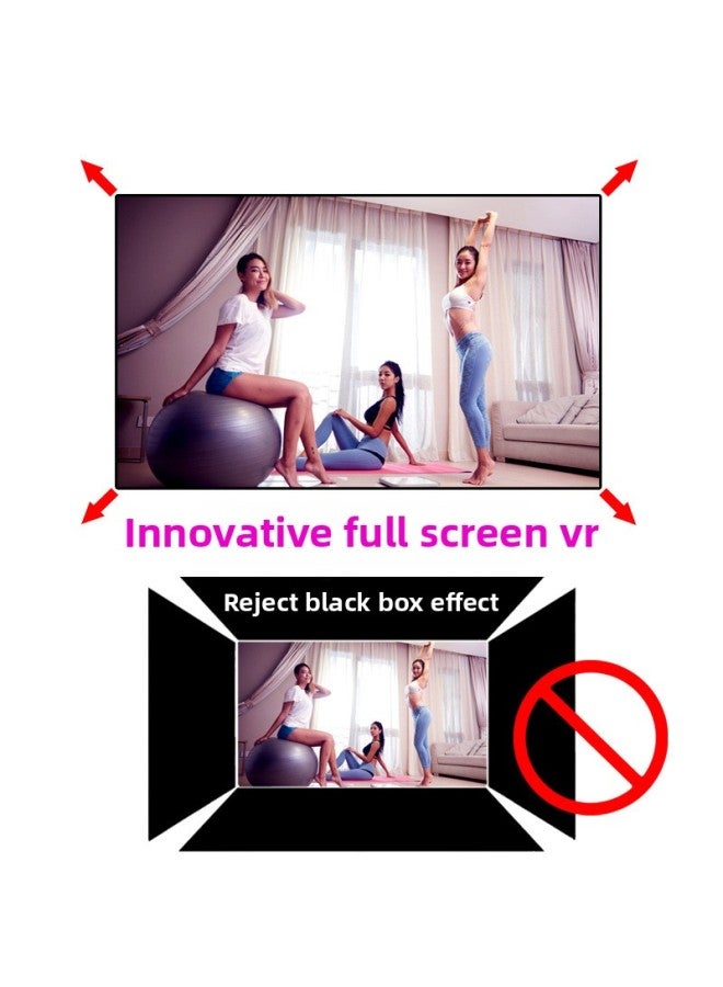 VR Vrbox3d Virtual Reality Glasses Virtual Magic Mirror Vr Glasses Gifts Exclusive-Color:VRG Pro Black  - Image 3