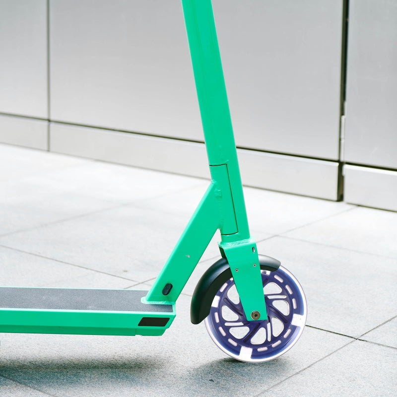 Toyvian Blue Pu Scooter Wheels 120x24mm Light Up Sturdy Replacement Parts For Outdoor Riding - Image 5