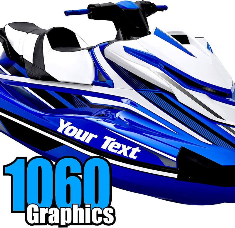 1060 Graphics - Custom Boat Registration Numbers & Letters (Two Sets) Marine Vinyl Lettering Sticker Decals Durability enhanced - Image 4