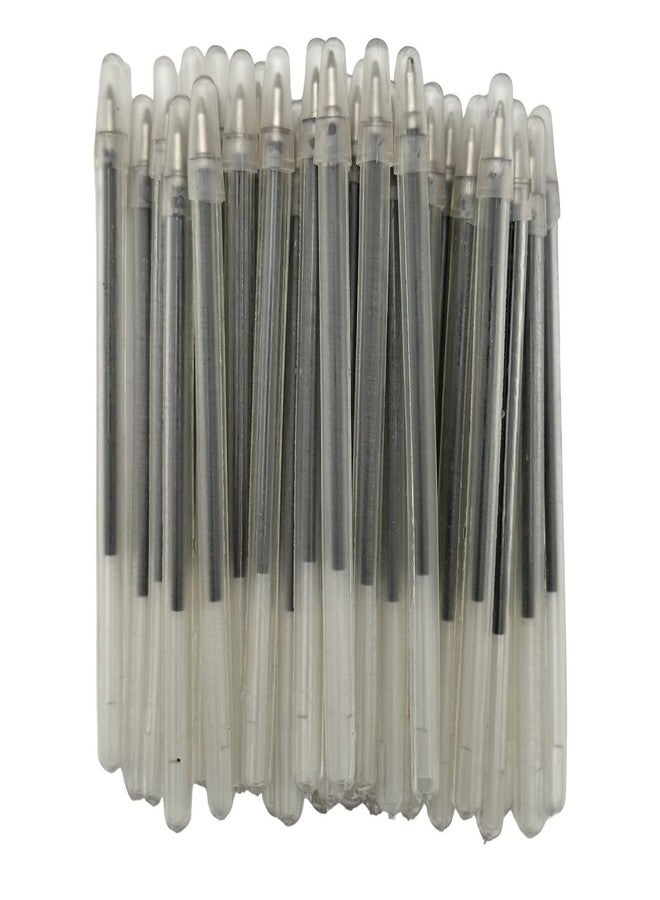 كومفرت أكسيس عبوة من 24 قلمًا شفافًا مرنًا دائري الشكل مقاس 4 بوصات مع غطاء للكتابة المريحة (أزرق) - Image 1