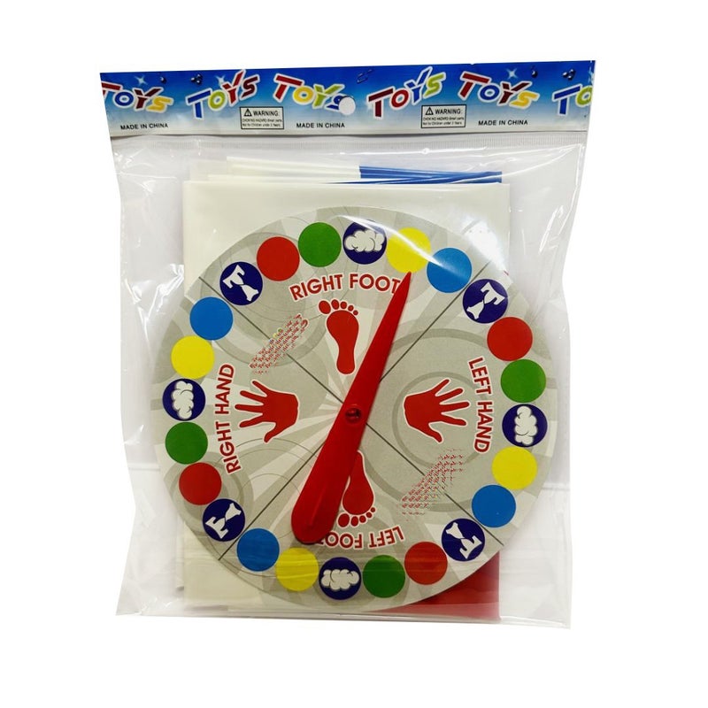* Yisha * twister game Friends Twister Family Party Game Multiplayer Interactive Party Toy(OPP bag) - Image 1