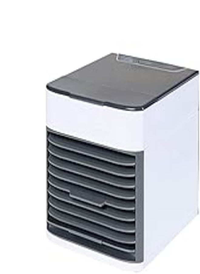 Hovico Hovico Personal Portable Air Cooler and Humidifier, USB Interface Fast Charging Suitable for Office and Home, Small Air Conditioner Desk Fan with 7 Color Night Light 