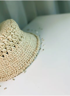 Braided Raffia Summer Beach Beige Bucket Hat - pzsku/Z447C978B0412538A6ECDZ/45/_/1694901762/930ee3d6-0376-46ff-9701-731448c469bc