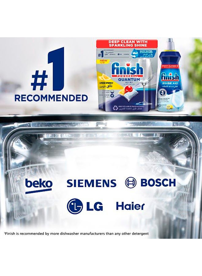 Finish Powerball Quantum All In 1 Dishwasher 2 x 40 Tabs  - Image 5