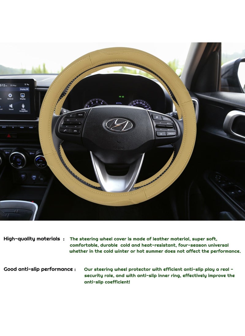 3XR - 3XR Car Steering Wheel Cover Decoration For Universal Cars Good Grip J2146 - Image 1