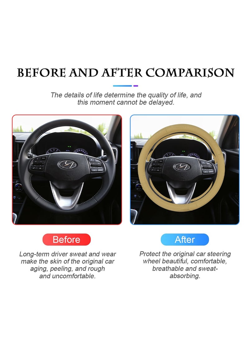 3XR - 3XR Car Steering Wheel Cover Decoration For Universal Cars Good Grip J2146 - Image 1