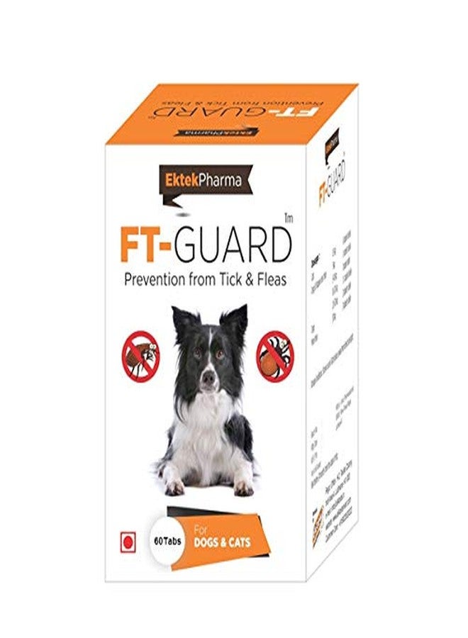all4pets ft-Guard Tablets Natural Protection from Fleas and Ticks (for Dogs and Cats) - Image 1