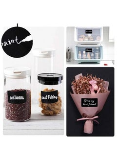 Generic 120 Pieces Waterproof Labels Self Adhesive with Writing Marker  - Image 2