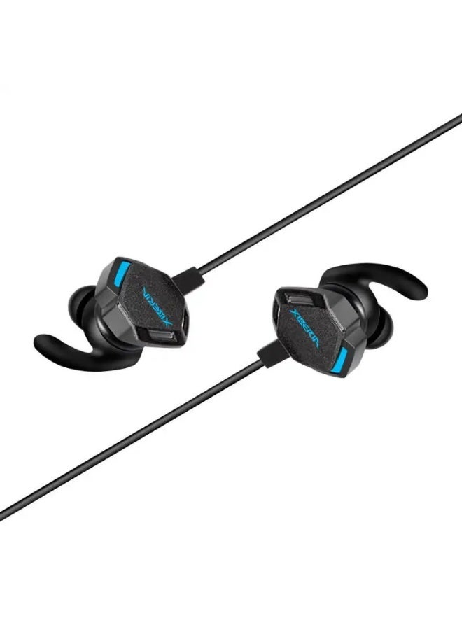XIBERIA MG-2 In-Ear Gaming Headset with 3.5mm Jack and Microphone, USB 3.5mm External Sound Card Adapter, Supports 3D Surround Sound, Active Noise Cancellation, 1.2m Cable - Image 5