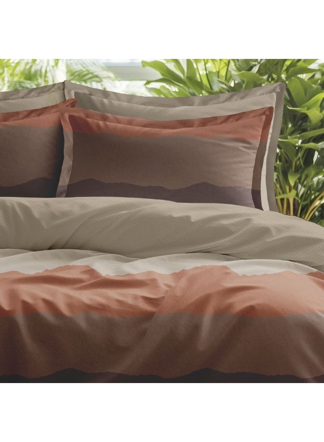 Danube Home Bliss 6 Piece Super King Comforter Set 260x260 cm Lt. Blue | Cotton /Viscos -180 Thread Count Breathable Bedding Sheet And Pillow Cases For Bedroom - Image 5