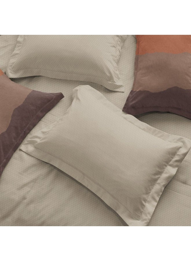 Danube Home Bliss 6 Piece Super King Comforter Set 260x260 cm Lt. Blue | Cotton /Viscos -180 Thread Count Breathable Bedding Sheet And Pillow Cases For Bedroom - Image 3