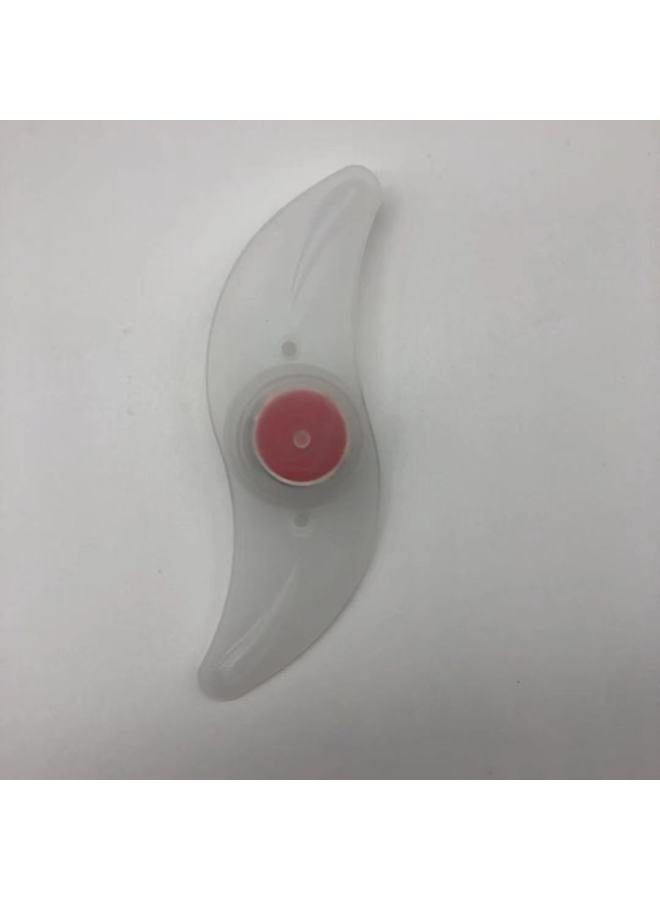 Generic Mini Bicycle Taillight Riding Taillight USB Rechargeable Riding Light Riding Equipment Safety Warning Taillight-Color:601 Spoke Light Red  - Image 1