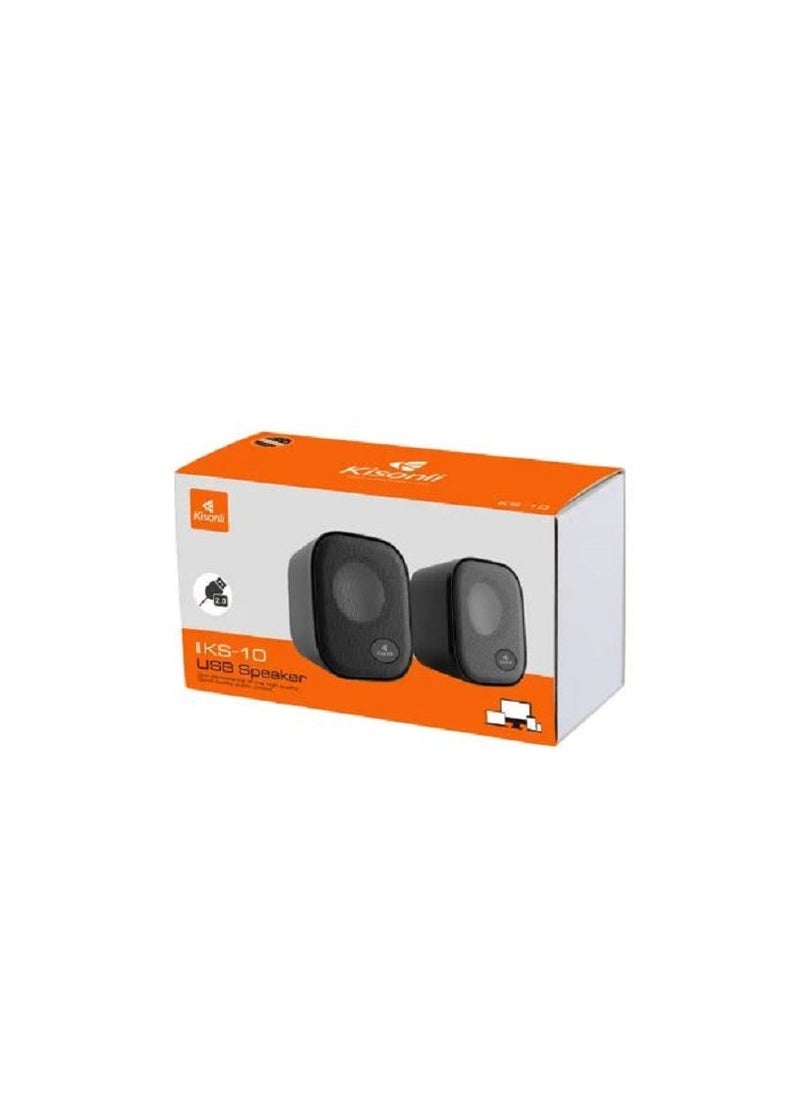 Kisonli Kisonli KS-10 2 inch real sound small usb speakers  - Image 4
