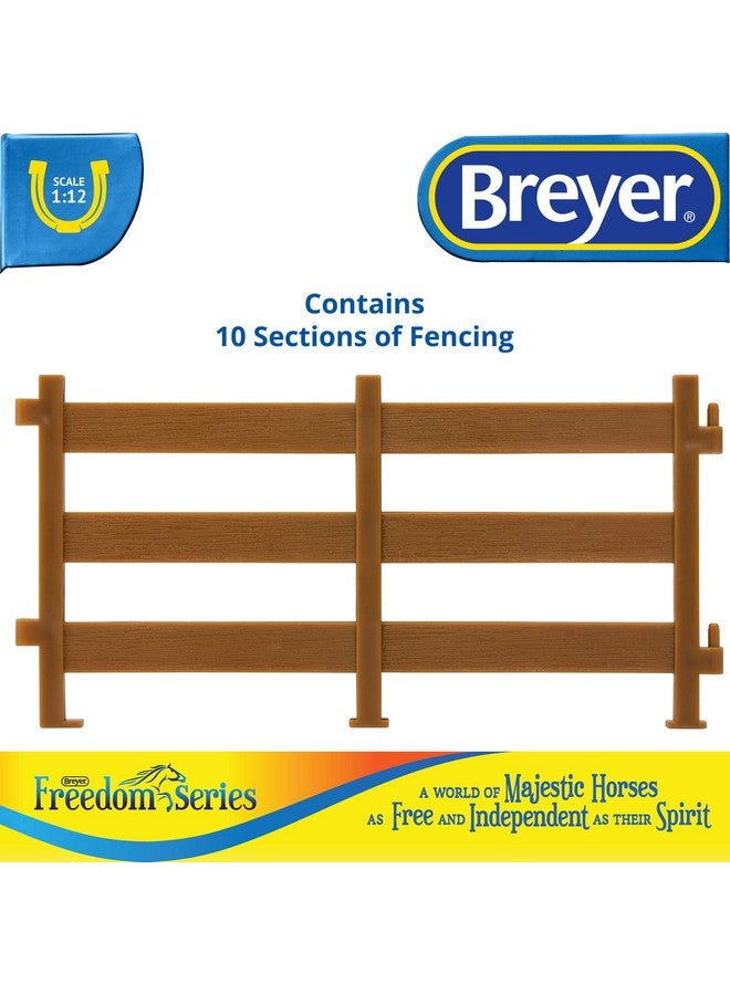 Breyer Breyer Freedom Series (Classics) Horse Corral Fencing Accessories Set | 10Piece Accessory Set | 1: 12 Scale (Classics) | Model #61064 - Image 2