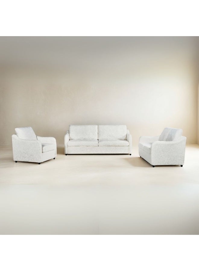 Baytonia Arabellay 3-Piece Sofa Set - White - Image 2