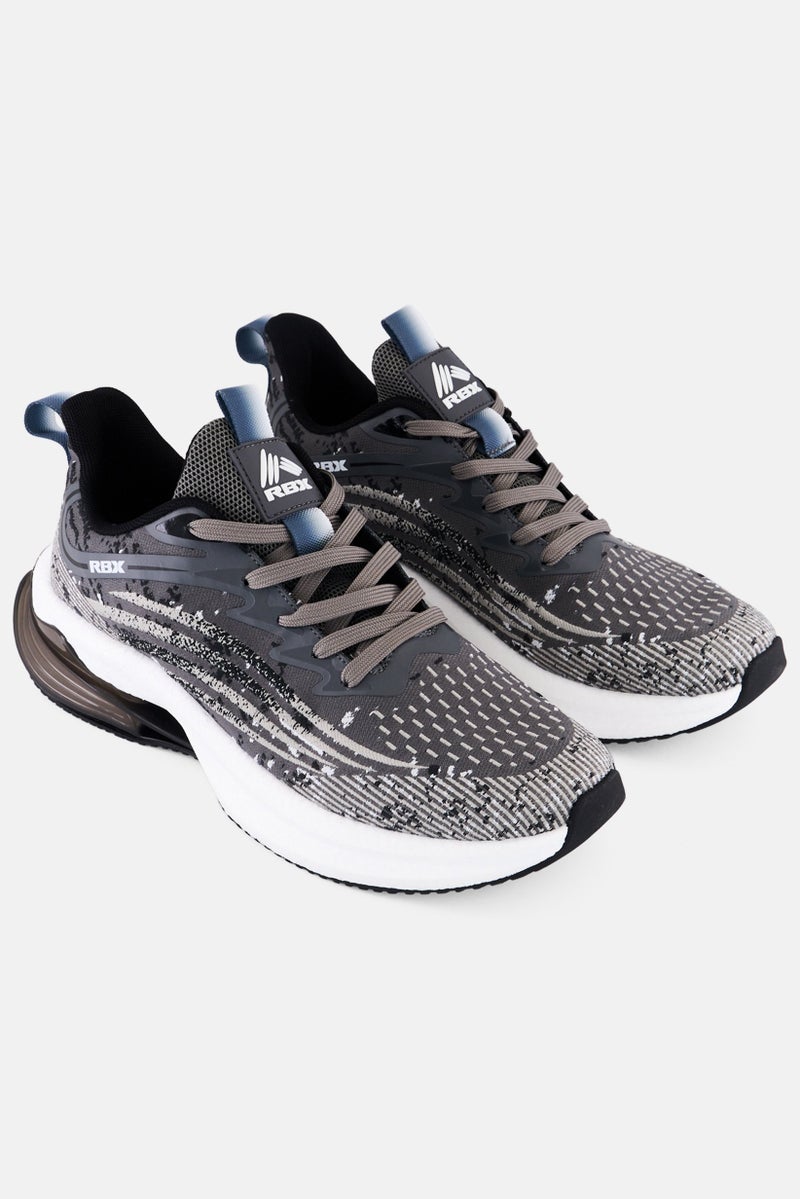 RBX Men Lace up Training Shoes, Grey - Image 1