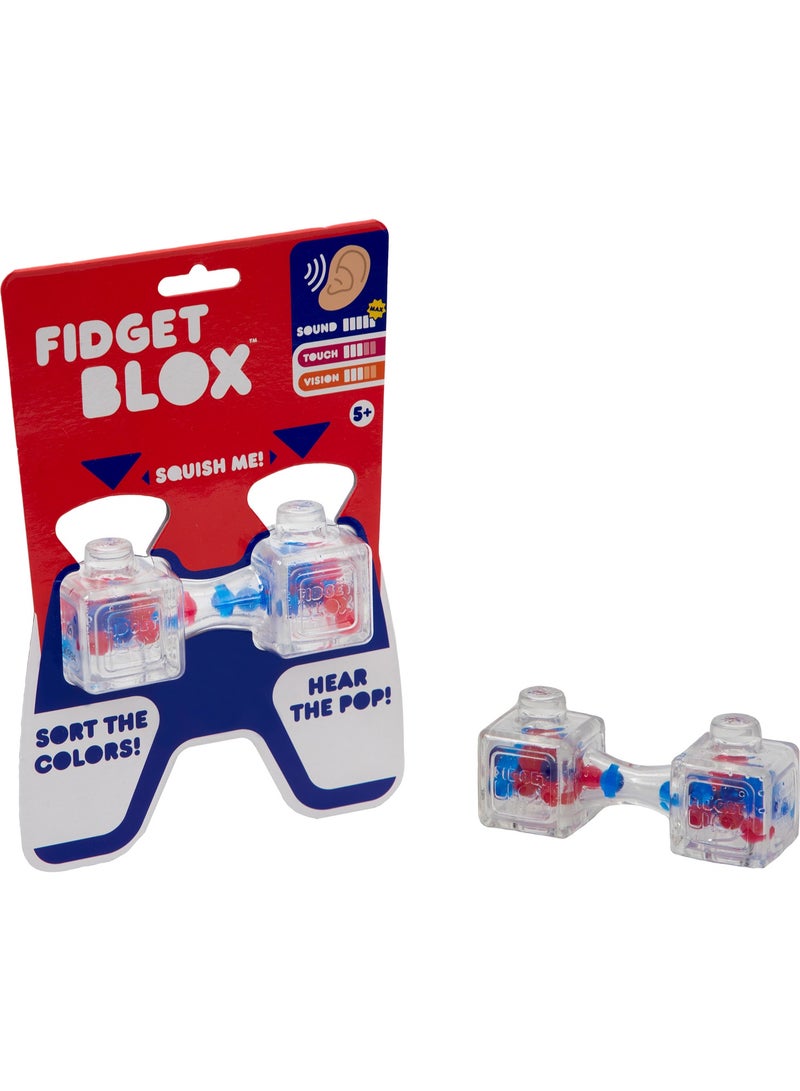 Jelly Blox Fidget Blox 931569 Sensory Fidget Blocks – Touch, Sound & Vision Styles | Fidget Toy for Kids 5+ (Assorted) - Image 2