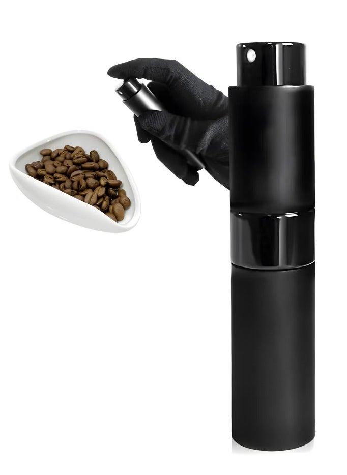 Coffee Bean Spray 30ml, V60 Coffee Spray Bottle, Coffee Bar Accessories, Refillable Perfume Atomizer for Espresso and Coffee Dosing Cup