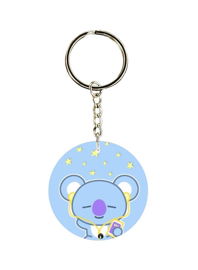 RKN Cartoon Printed Double Sided Keychain
