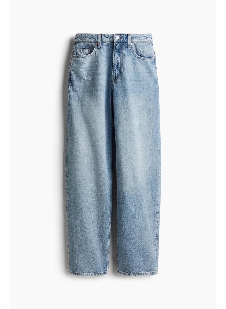 H&M Baggy High Jeans