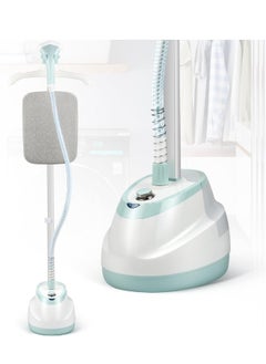 Garment Steamer with Adjustable Pole, 1.6L, 1800W, Light Green/White