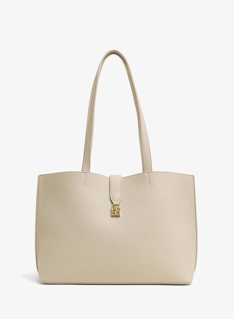 French Connection One Size Women Beige Emili Large Tote Bag for Women | Best Price UAE