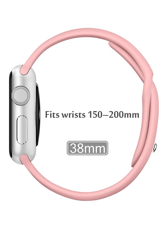 Ozone Replacement  Band For Apple Watch Series 3 / 2 / 1 Pink - Image 3