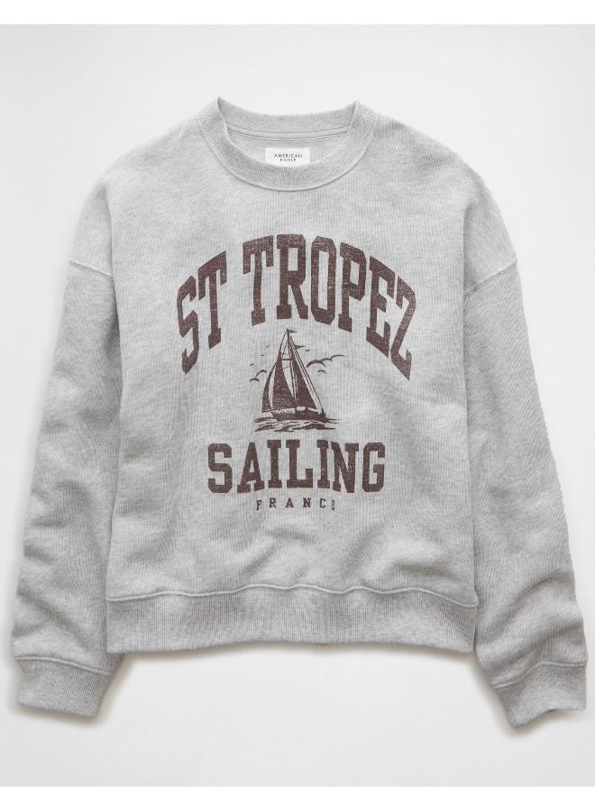 American Eagle AE Destination Graphic Sweatshirt  - Image 3