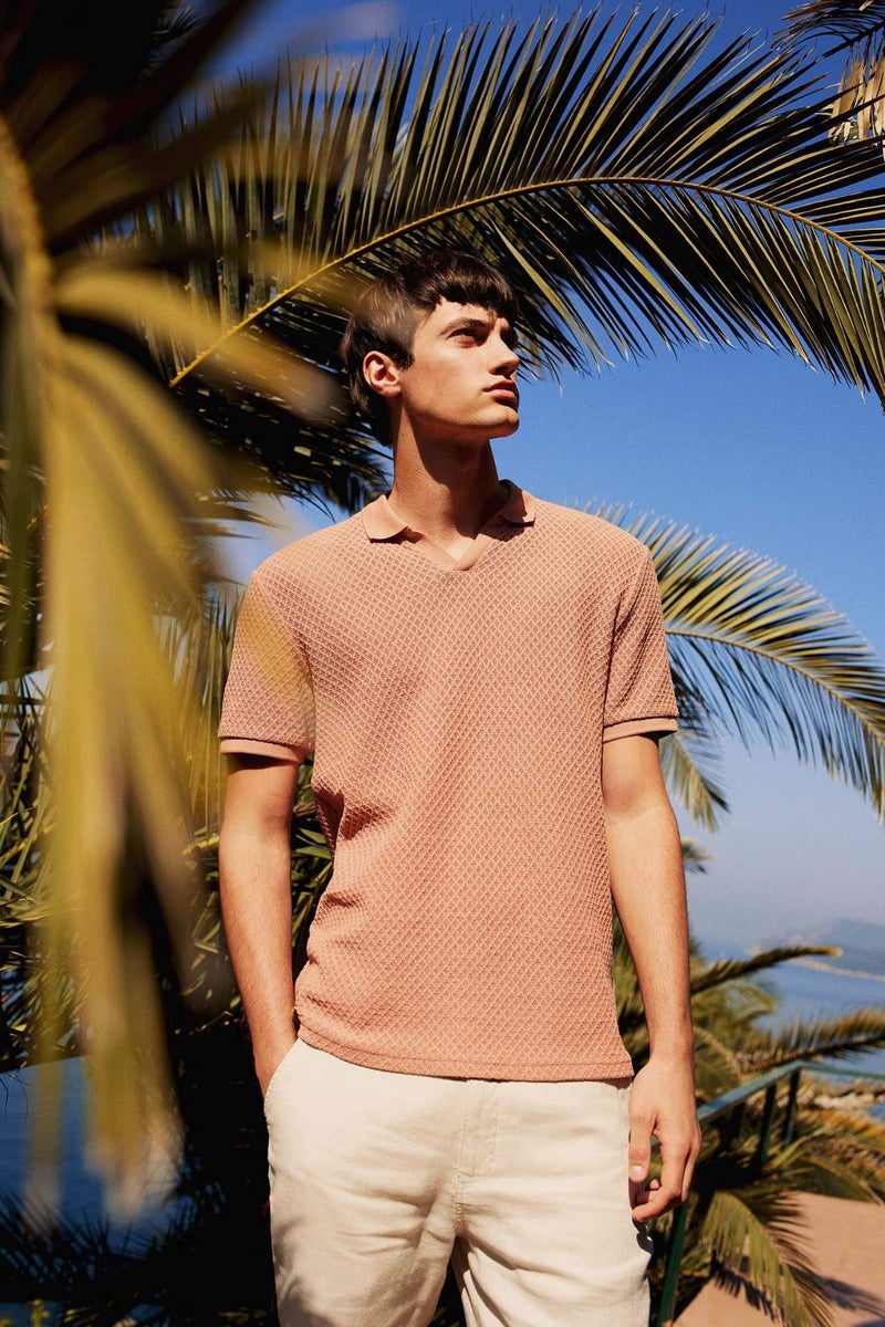 DeFacto Regular Fit Short Sleeve Polo T-Shirt - Image 3