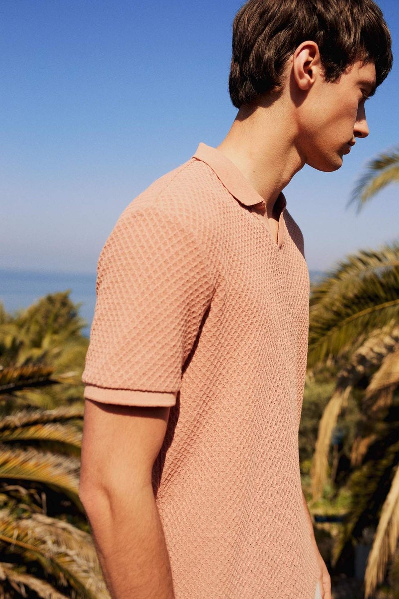 DeFacto Regular Fit Short Sleeve Polo T-Shirt - Image 2