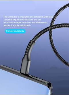 X-level 2 Pack 10FT Charger Charging Cable for PS5 Controller/for Xbox Series X/for Xbox Series S Controller, Replacement USB C Cord Nylon Braided Type-C Ports Accessories for Nintendo Switch  - Image 5