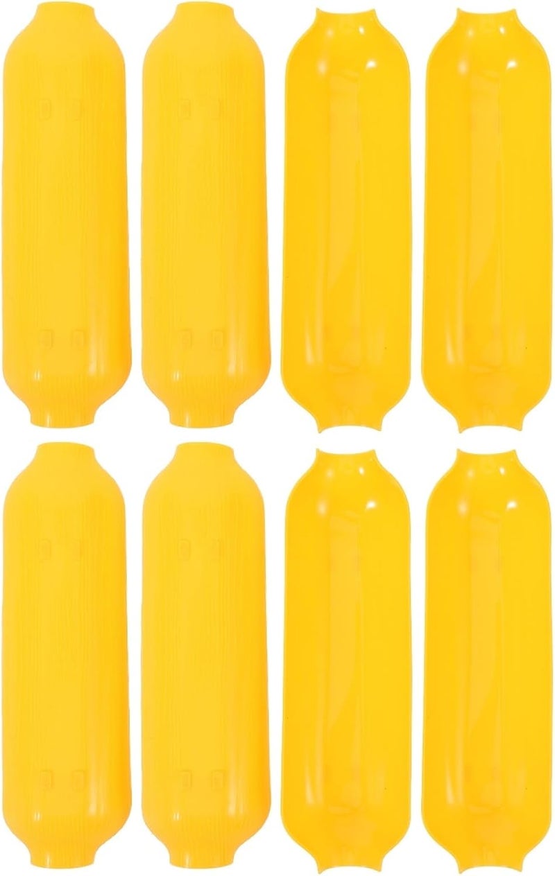 ABOOFAN Corn on the Cob Tray 8.46 Inch Plastic Snack Serving Plate Reusable BBQ Corn Holder Tray for Family Dining Entertaining and Party Appetizers - Image 1