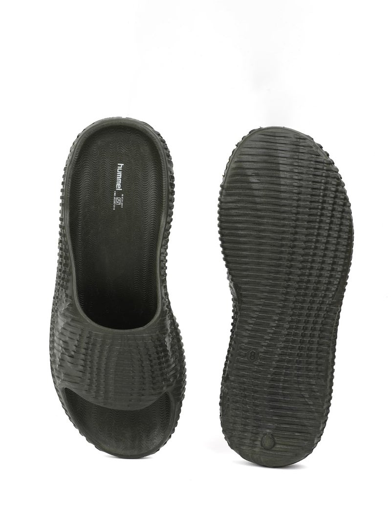 hummel ZIG ZAG SOFT Men's Classic Ultra Soft Sliders/Slippers with Cushion FootBed for Adult Comfortable & Light Weight Stylish & Waterproof & Everyday Flip Flops & Chappals for Gents/Boys - Image 4