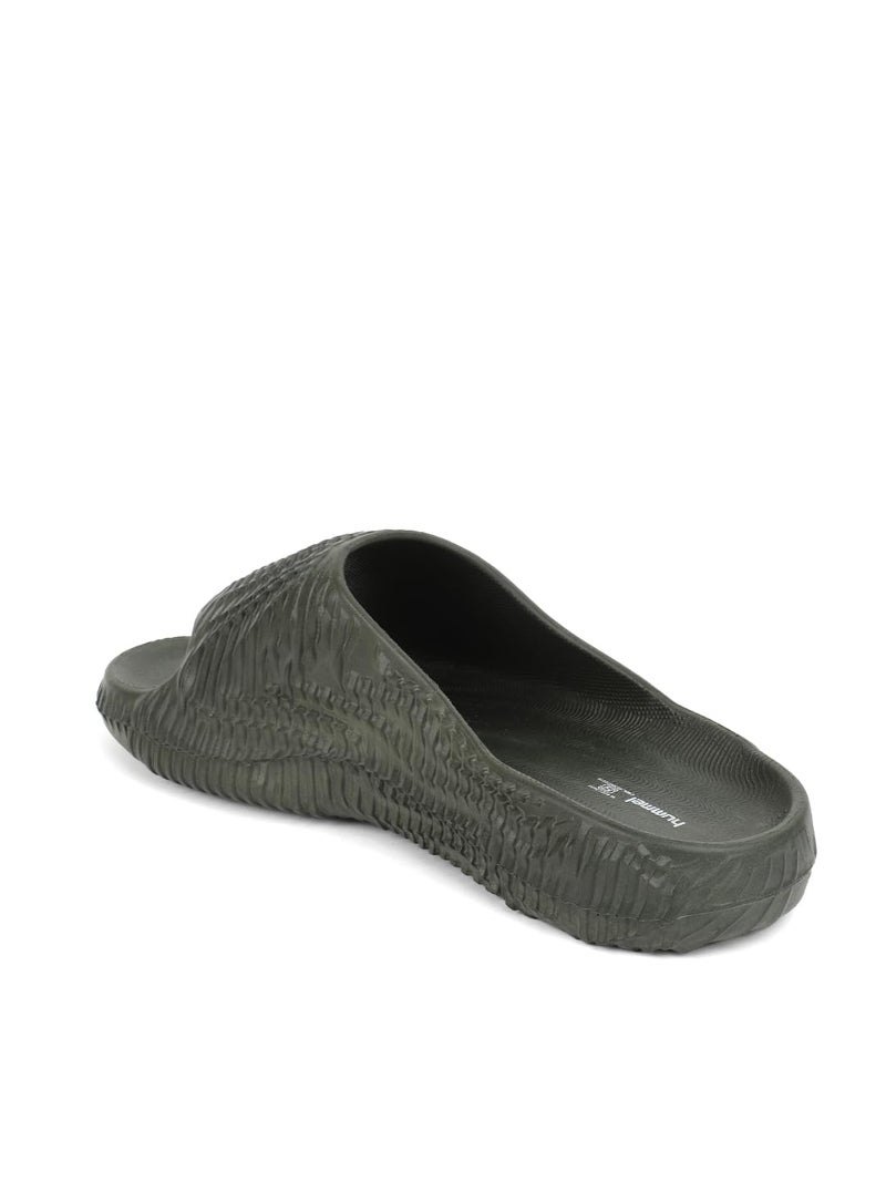 hummel ZIG ZAG SOFT Men's Classic Ultra Soft Sliders/Slippers with Cushion FootBed for Adult Comfortable & Light Weight Stylish & Waterproof & Everyday Flip Flops & Chappals for Gents/Boys - Image 3
