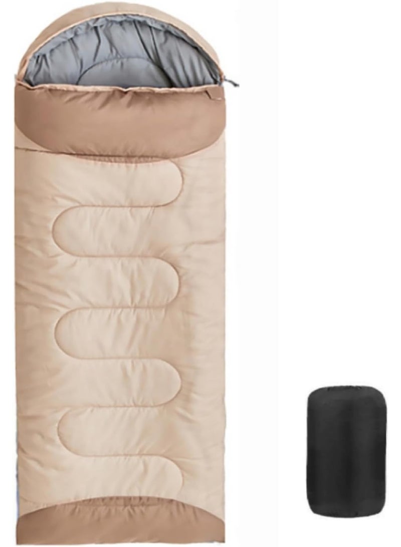 RATSAW Camping Sleeping Bag Backpacking Sleeping Bag for Camping Lightweight Portable Adults Sleeping Bag for Adults Kids Summer Warm Cold Weather Hiking Travel Compact Warm Sleeping Bag for Outdoor Traveling Hiking Climbing Backpacking - Image 1