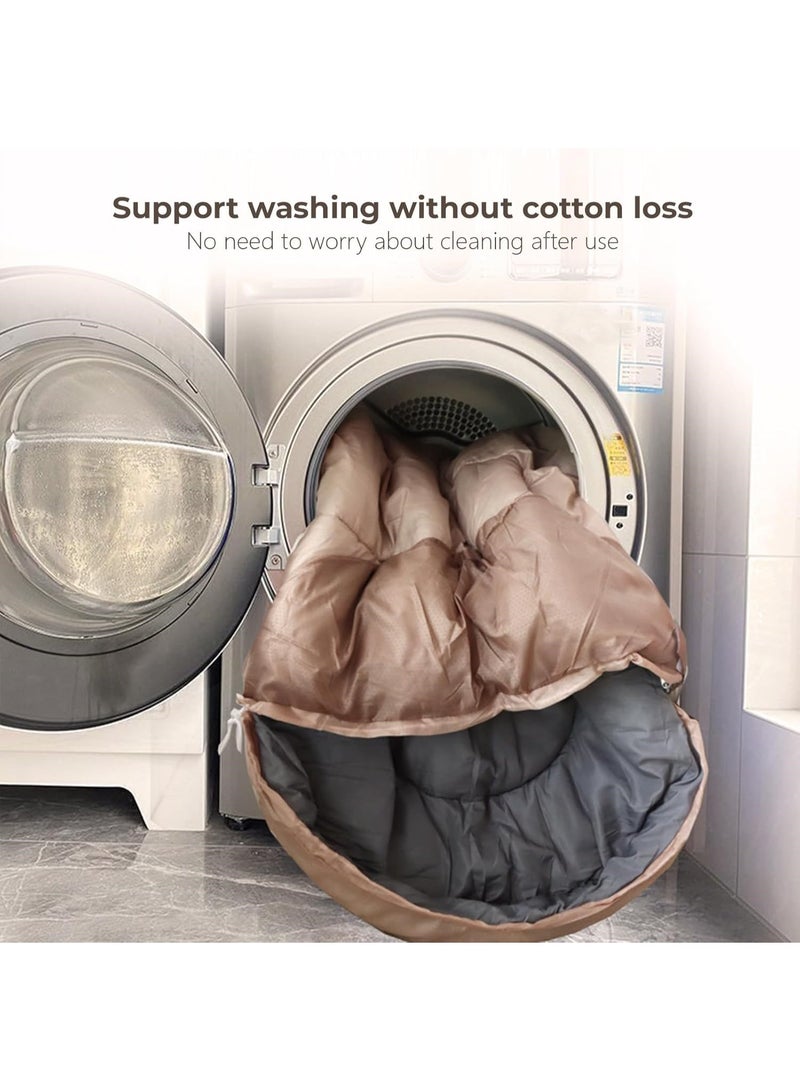 RATSAW Camping Sleeping Bag Backpacking Sleeping Bag for Camping Lightweight Portable Adults Sleeping Bag for Adults Kids Summer Warm Cold Weather Hiking Travel Compact Warm Sleeping Bag for Outdoor Traveling Hiking Climbing Backpacking - Image 3